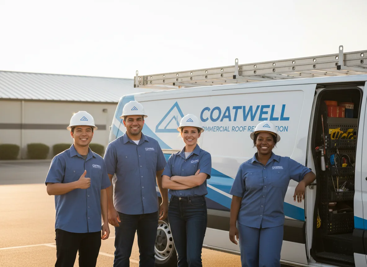 Commercial roof coating company in Farmington, IA